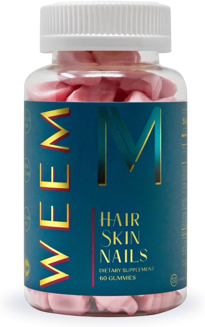 Biotin Hair Skin And Nails Gummies – Vegan Vitamin Support