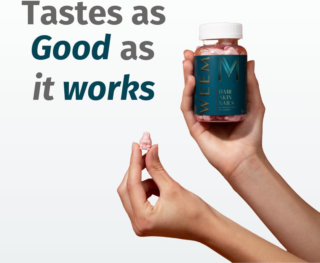 Biotin Hair Skin And Nails Gummies – Vegan Vitamin Support