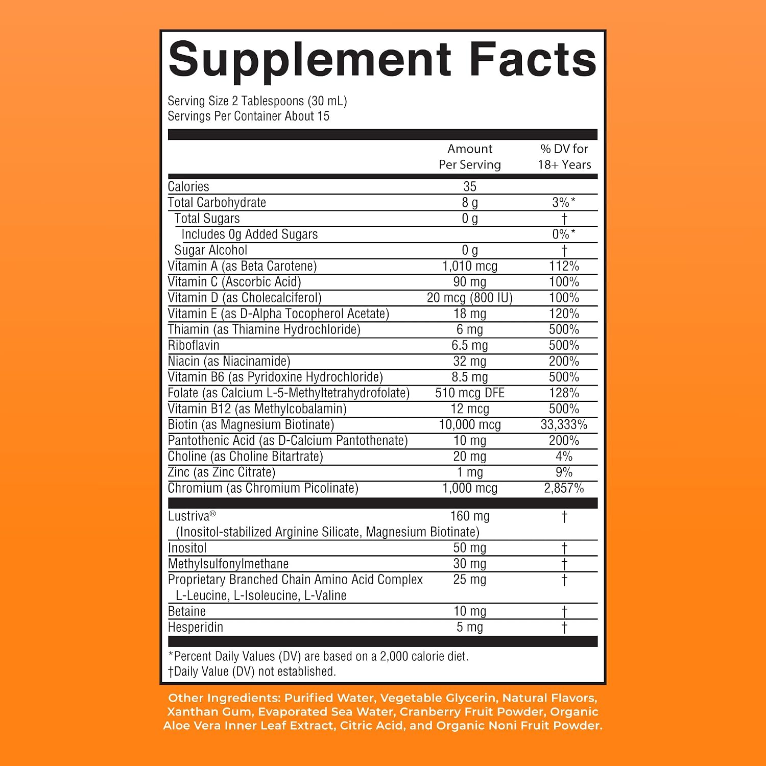 Liquid Multivitamin for Women – Hair Growth & Skin Support