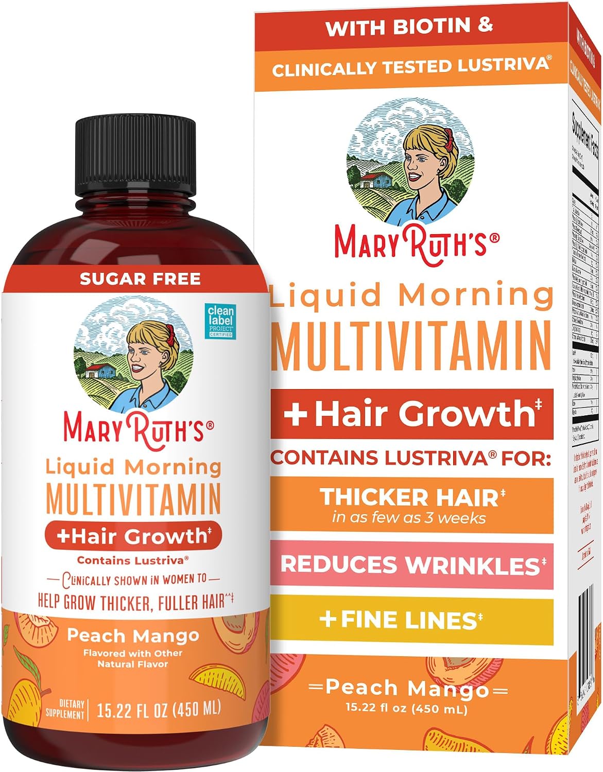 Liquid Multivitamin for Women – Hair Growth & Skin Support