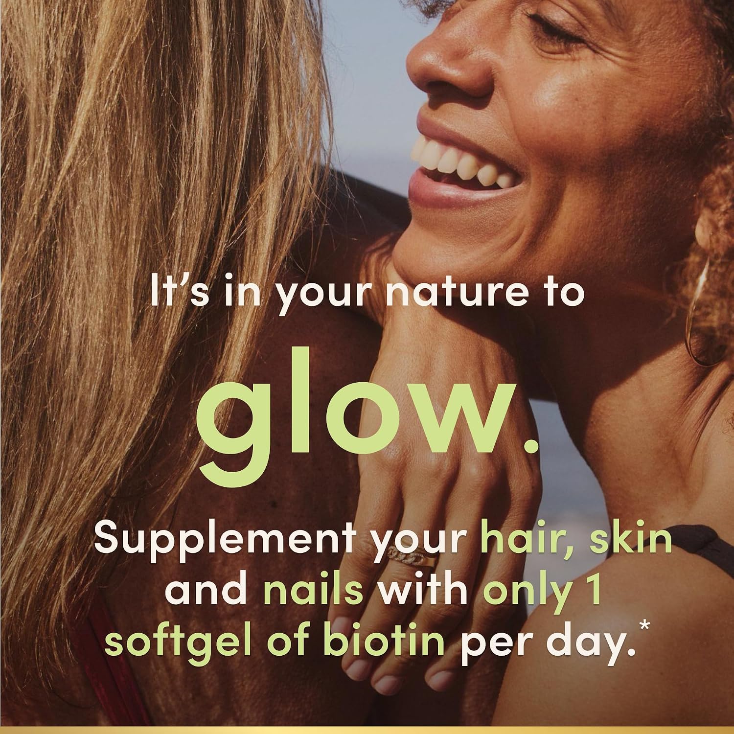 Biotin Softgels for Hair, Skin and Nails Support 120 Ct